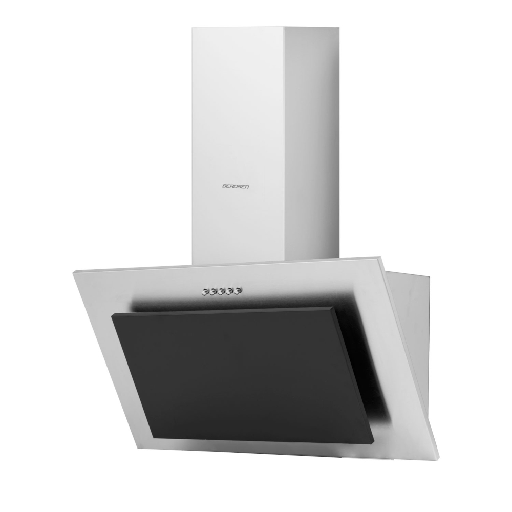 Kamininis gartraukis 60 cm Inox + juodas BT-209-Namai, laisvalaikis, turizmas, Virtuvei-e-vaikas