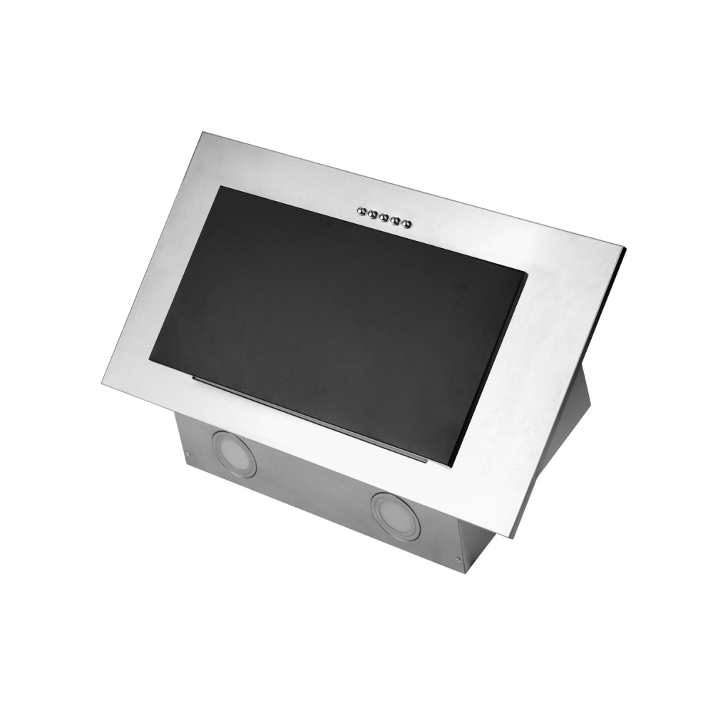 Kamininis gartraukis 60 cm Inox + juodas BT-209-Namai, laisvalaikis, turizmas, Virtuvei-e-vaikas