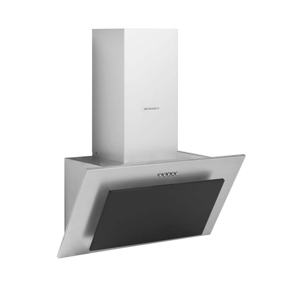 Kamininis gartraukis 60 cm Inox + juodas BT-209-Namai, laisvalaikis, turizmas, Virtuvei-e-vaikas