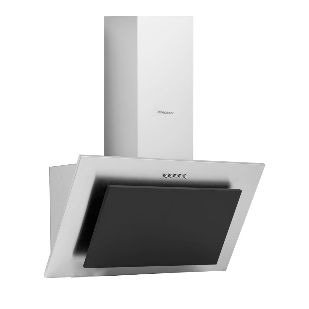 Kamininis gartraukis 60 cm Inox + juodas BT-209-Namai, laisvalaikis, turizmas, Virtuvei-e-vaikas