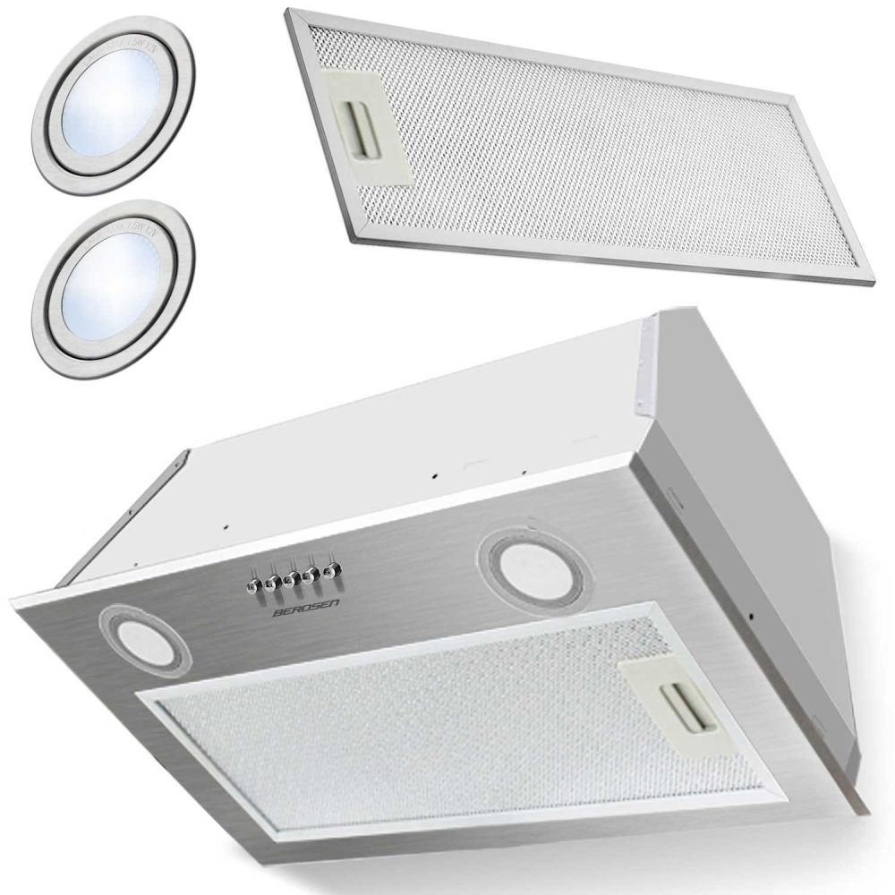 Po spintele montuojamas 60 cm Inox BE-50-Namai, laisvalaikis, turizmas, Virtuvei-e-vaikas