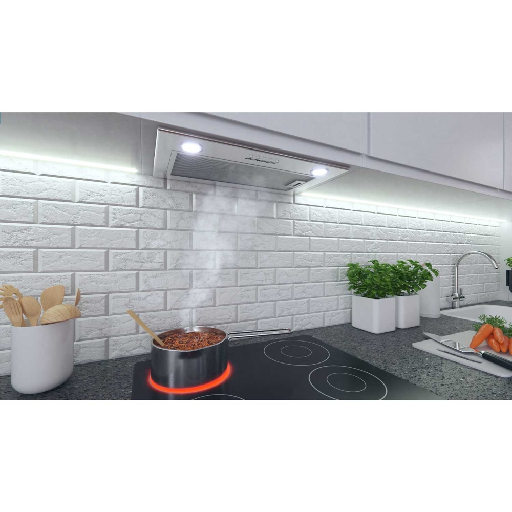 Po spintele montuojamas 60 cm Inox BE-50-Namai, laisvalaikis, turizmas, Virtuvei-e-vaikas