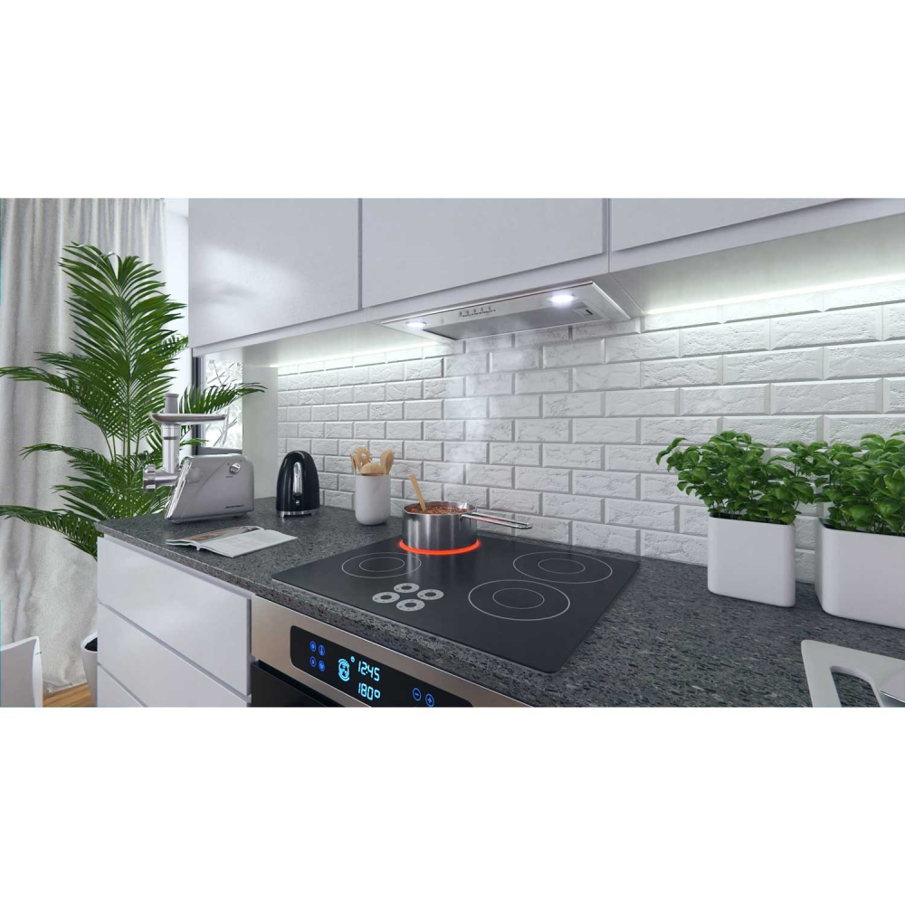 Po spintele montuojamas 60 cm Inox BE-50-Namai, laisvalaikis, turizmas, Virtuvei-e-vaikas