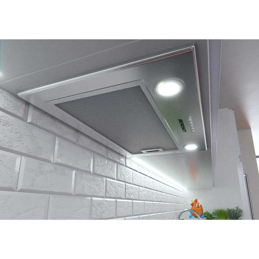 Po spintele montuojamas 60 cm Inox BE-50-Namai, laisvalaikis, turizmas, Virtuvei-e-vaikas