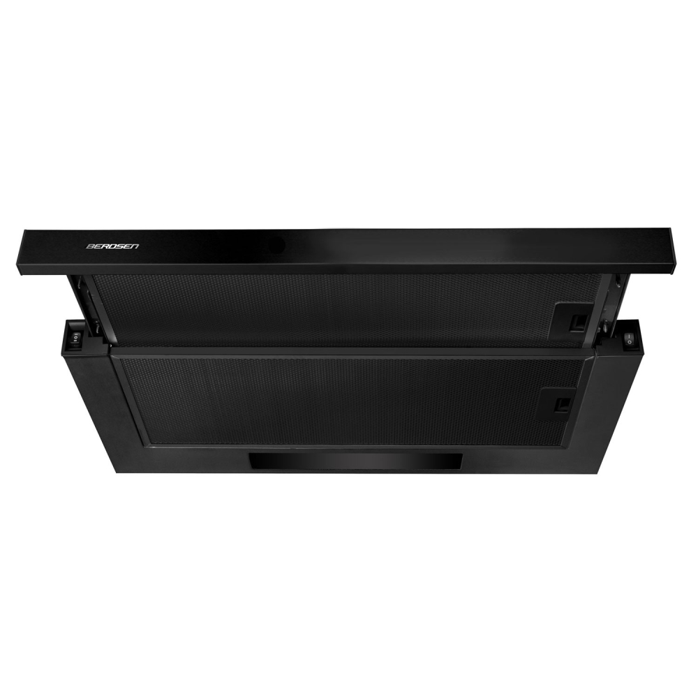 Po spintele montuojamas gartraukis Berdsen BE-60-LW 60 cm juodos spalvos-Namai, laisvalaikis, turizmas, Virtuvei-e-vaikas