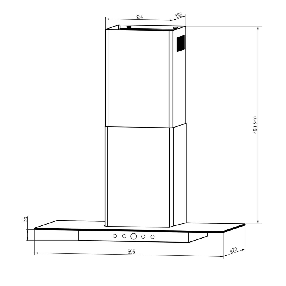 Gartraukis Berdsen BT-217 60 cm juodas-Namai, laisvalaikis, turizmas, Virtuvei-e-vaikas