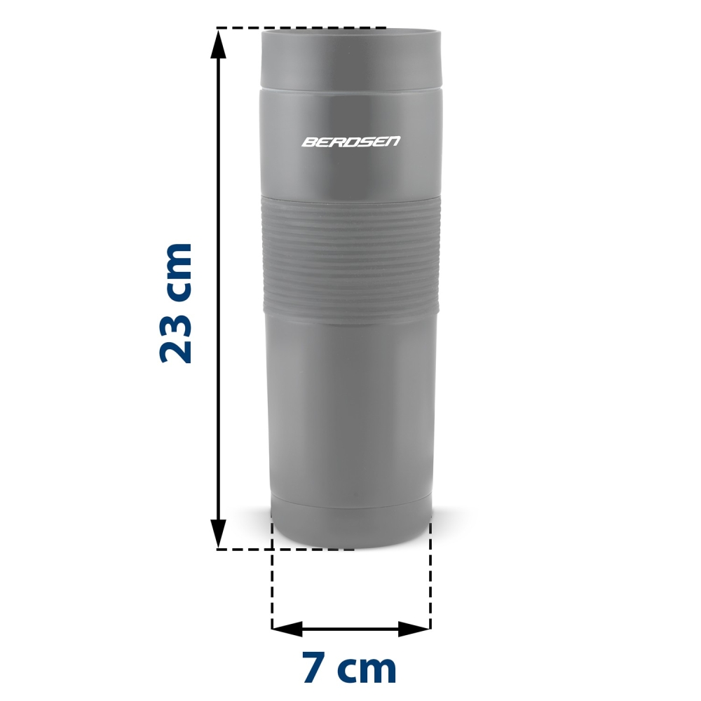 Vakuuminis termosas 590 ml BD-784 juodas-Maitinimui, Indai, įrankiai, gertuvės, Puodeliai, gertuvės, Termo indai-e-vaikas