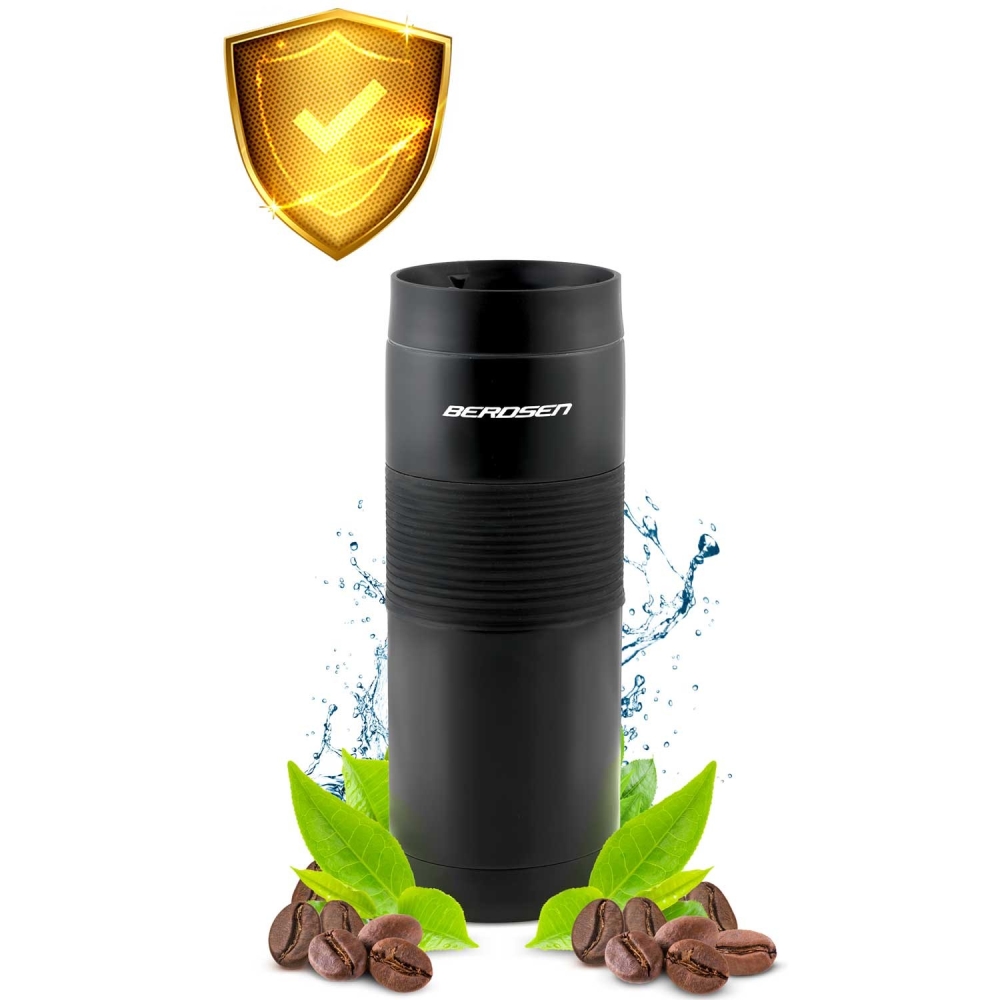 Vakuuminis termosas 590 ml BD-784 juodas-Maitinimui, Indai, įrankiai, gertuvės, Puodeliai, gertuvės, Termo indai-e-vaikas