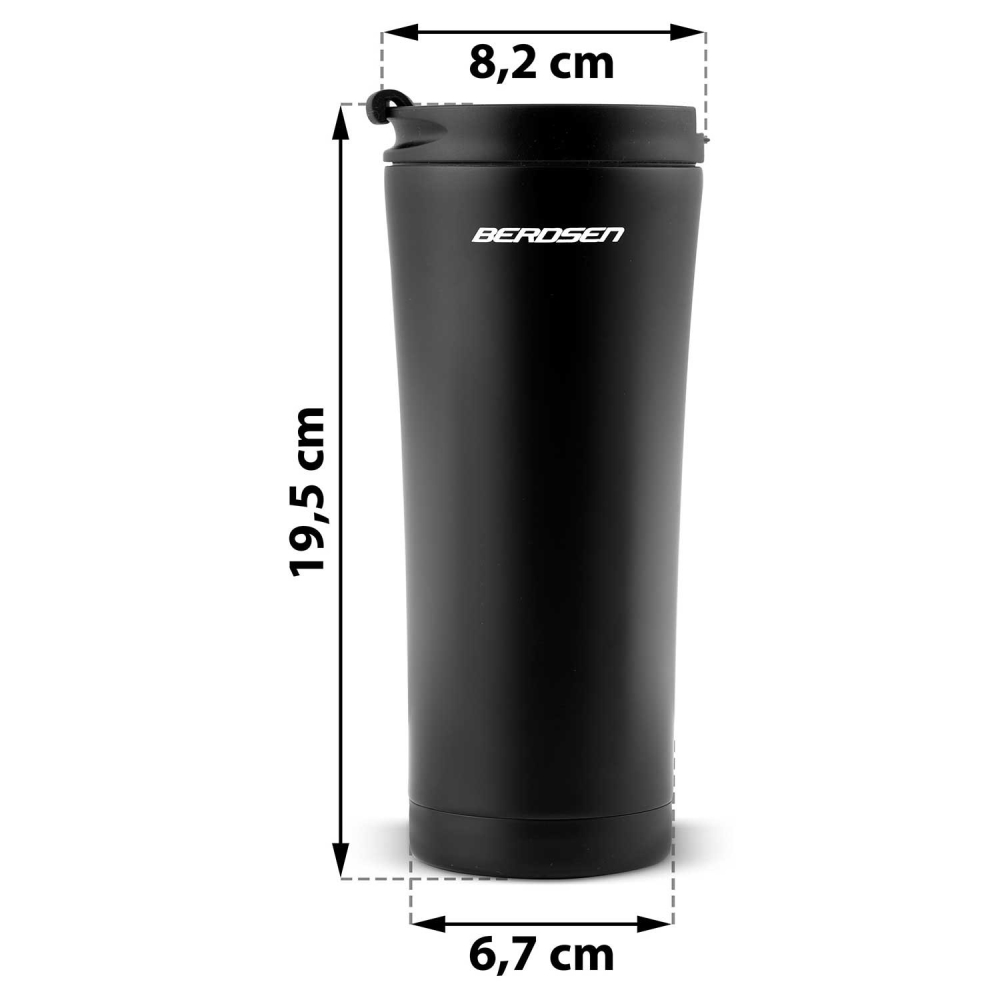 Vakuuminis termosas 470 ml BD-785 juodas-Maitinimui, Indai, įrankiai, gertuvės, Puodeliai, gertuvės, Termo indai-e-vaikas