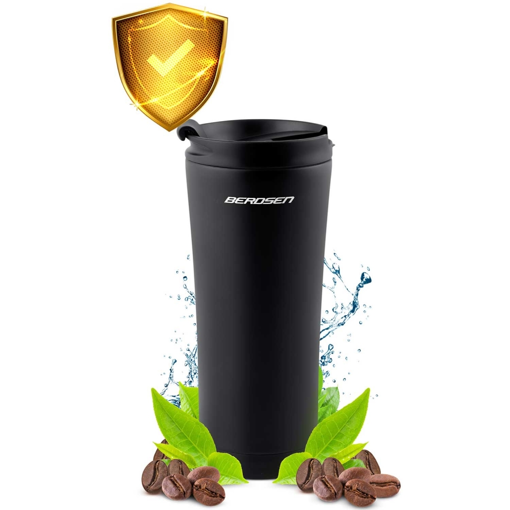 Vakuuminis termosas 470 ml BD-785 juodas-Maitinimui, Indai, įrankiai, gertuvės, Puodeliai, gertuvės, Termo indai-e-vaikas