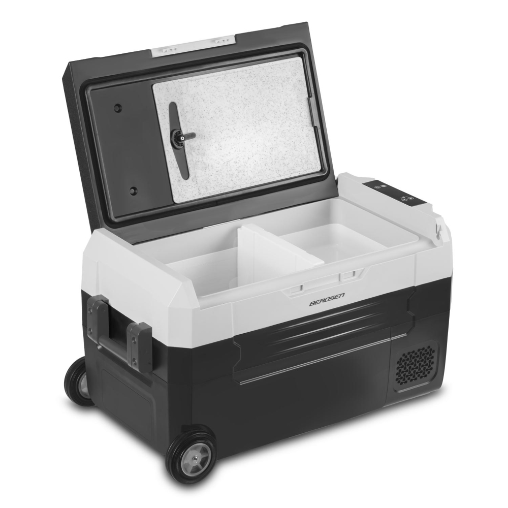 Kelioninis kompresorinis šaldytuvas Icemax 400 Berdsen 32 litrų talpos - juodas-Namai, laisvalaikis, turizmas, Turizmas-e-vaikas