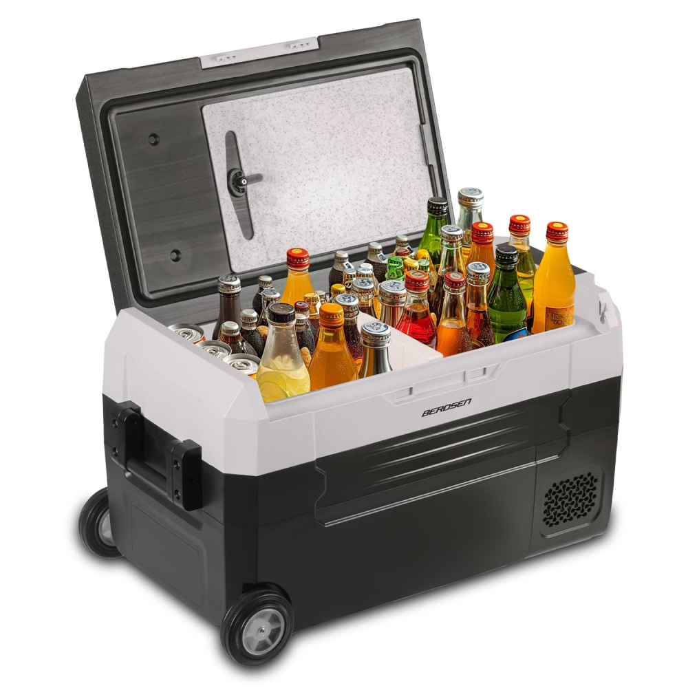 Kelioninis kompresorinis šaldytuvas Icemax 400 Berdsen 32 litrų talpos - juodas-Namai, laisvalaikis, turizmas, Turizmas-e-vaikas