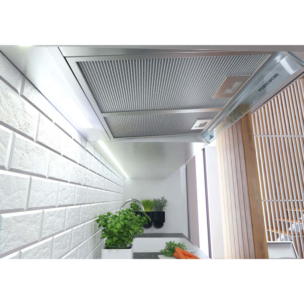 Po spintele montuojamas gartraukis Berdsen BE-10-A INOX 50 cm absorbentas-Namai, laisvalaikis, turizmas, Virtuvei-e-vaikas