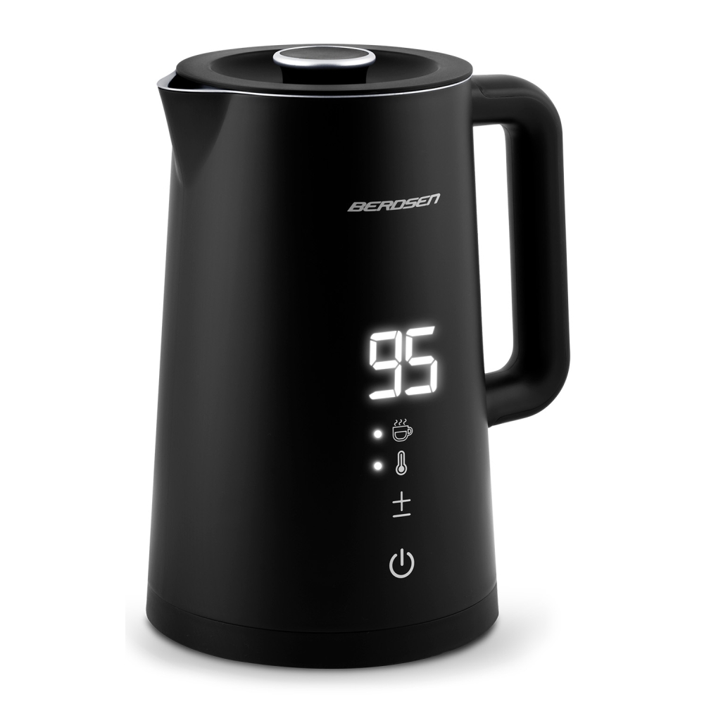 Elektrinis virdulys 1,7 l Berdsen BD-709 juodas-Namai, laisvalaikis, turizmas, Virtuvei-e-vaikas