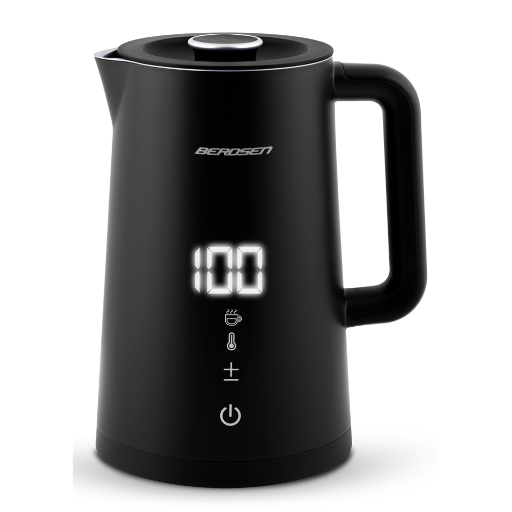 Elektrinis virdulys 1,7 l Berdsen BD-709 juodas-Namai, laisvalaikis, turizmas, Virtuvei-e-vaikas