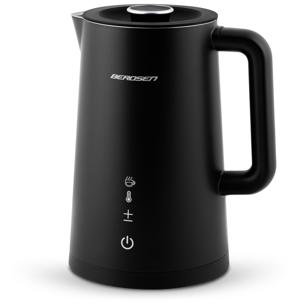 Elektrinis virdulys 1,7 l Berdsen BD-709 juodas-Namai, laisvalaikis, turizmas, Virtuvei-e-vaikas