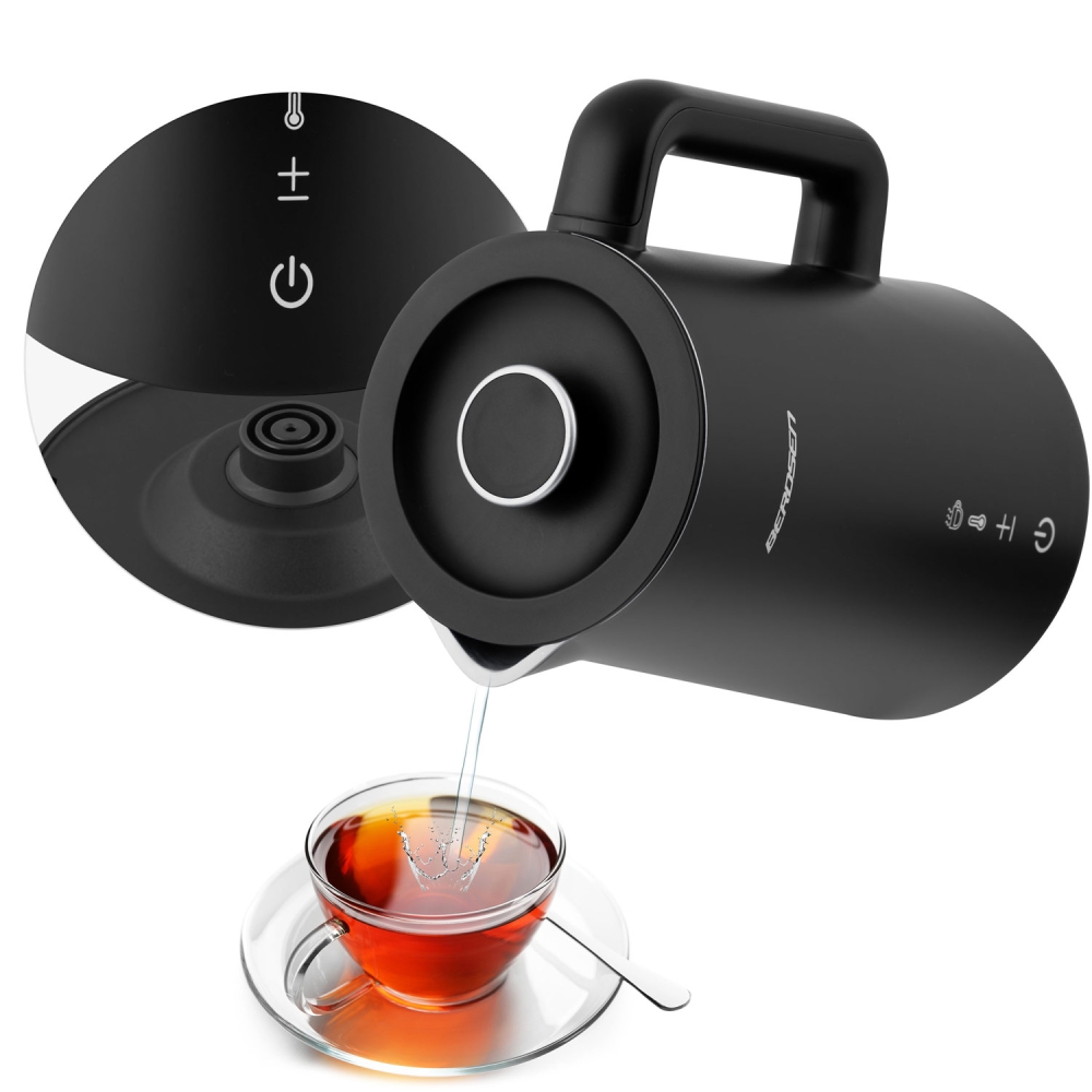 Elektrinis virdulys 1,7 l Berdsen BD-709 juodas-Namai, laisvalaikis, turizmas, Virtuvei-e-vaikas