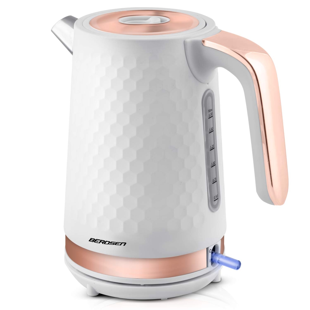 Elektrinis virdulys 1,7l Berdsen BD-705 baltas-vario sp.