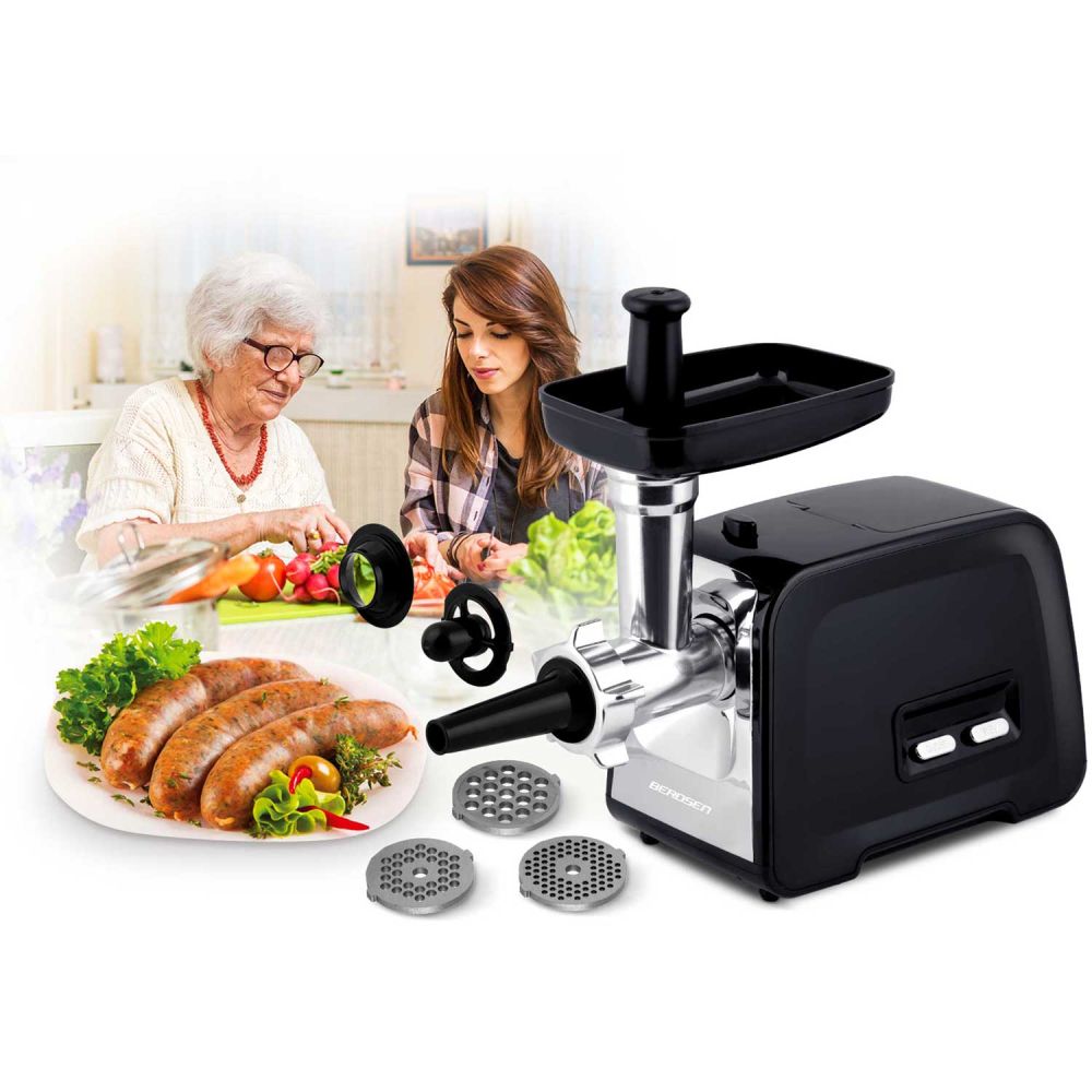 Mėsmalė BD-601A Berdsen 450/1200 W, juoda-Namai, laisvalaikis, turizmas, Virtuvei-e-vaikas
