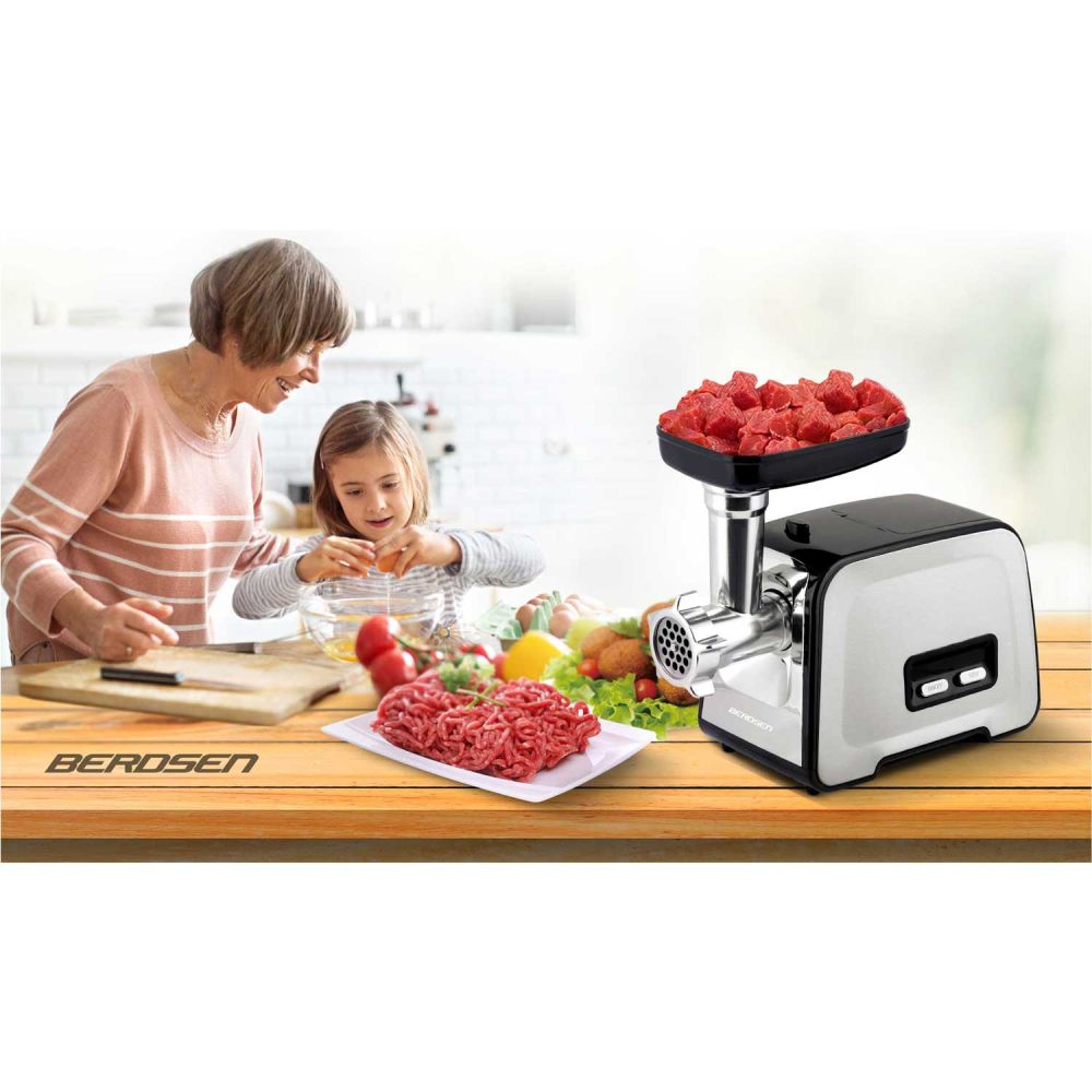 Mėsmalė BD-601A Berdsen 450/1200 W, balta-Namai, laisvalaikis, turizmas, Virtuvei-e-vaikas