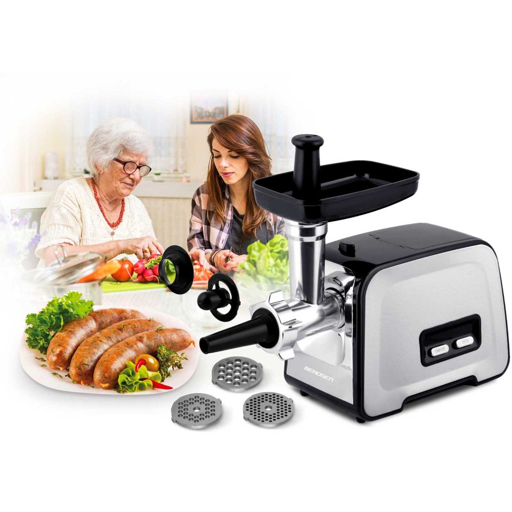Mėsmalė BD-601A Berdsen 450/1200 W, balta-Namai, laisvalaikis, turizmas, Virtuvei-e-vaikas