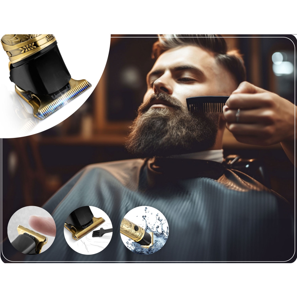 Plaukų kirpimo mašinėlė Berdsen BD-261 gold Barber-Namai, laisvalaikis, turizmas, Sveikata, grožis, higiena-e-vaikas