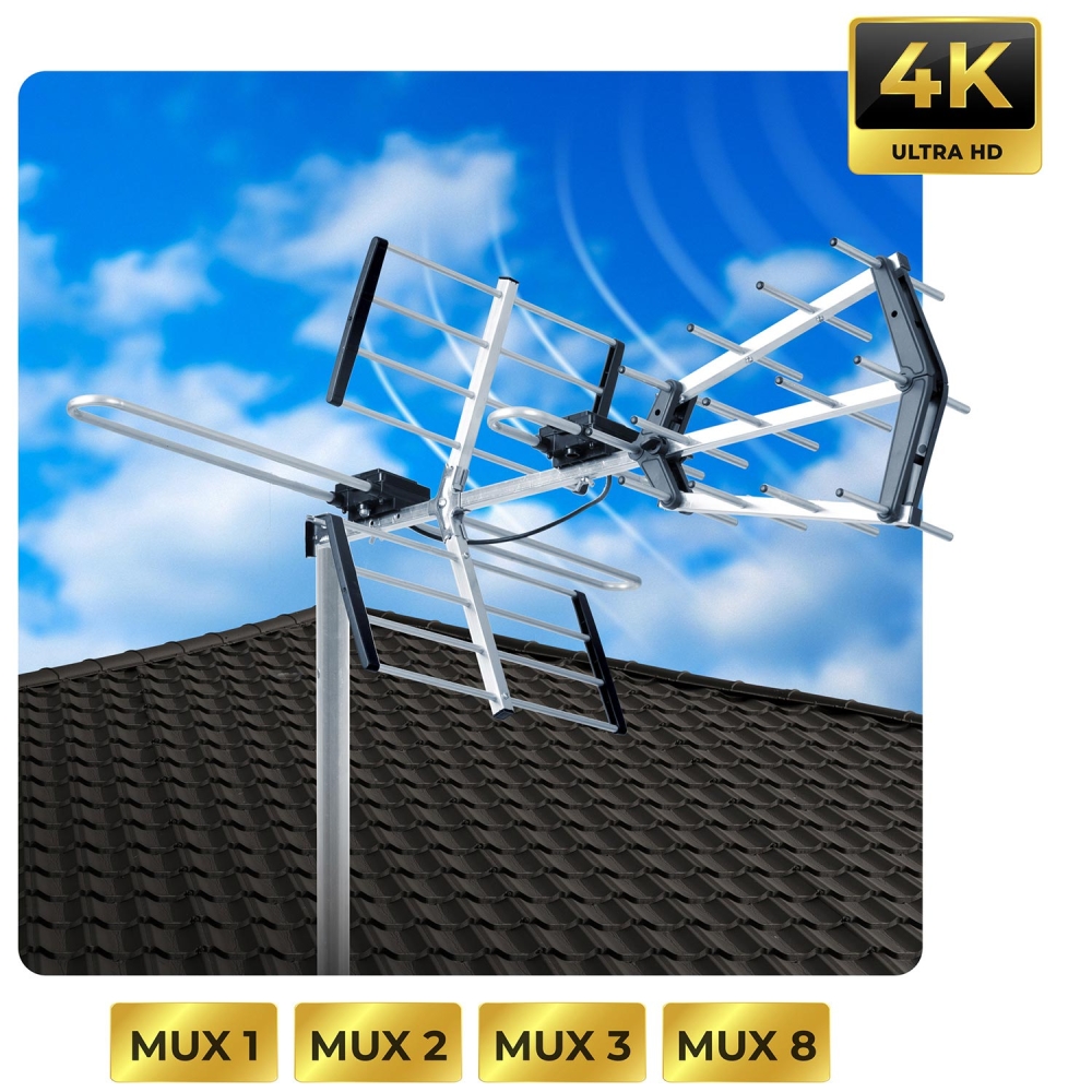 Lauko kryptinė TV antena ultra HD 4K Berdsen BD-950-Namai, laisvalaikis, turizmas, Namų apyvokos prekės-e-vaikas