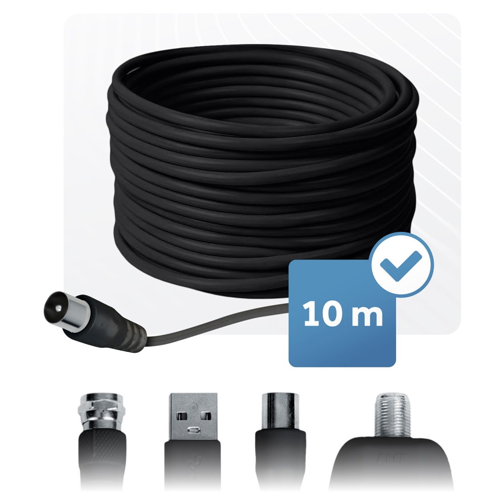 Vidaus lauko Ultra HD 4K TV antena Berdsen BD-955 juoda-Namai, laisvalaikis, turizmas, Namų apyvokos prekės-e-vaikas