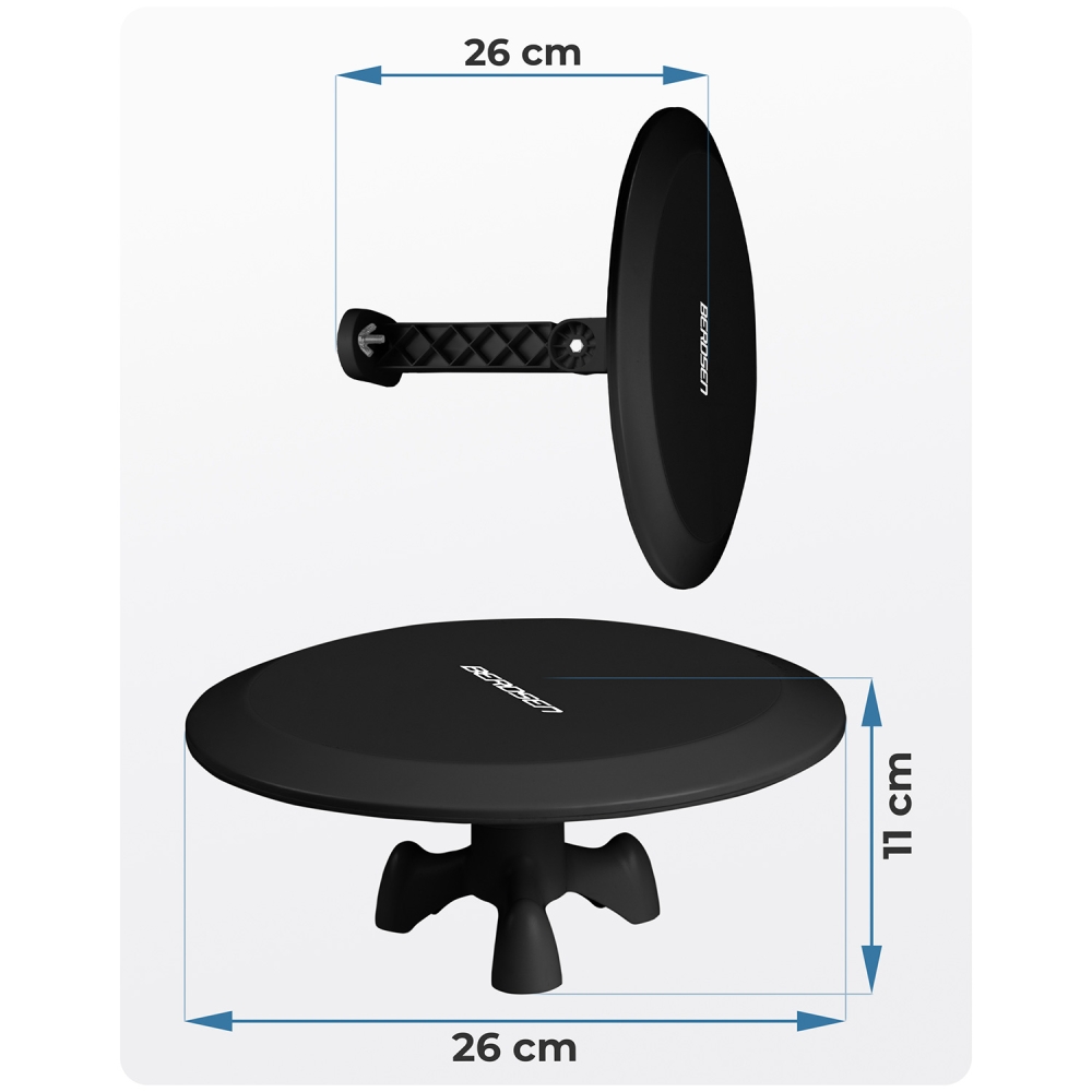 Vidaus lauko Ultra HD 4K TV antena Berdsen BD-955 juoda-Namai, laisvalaikis, turizmas, Namų apyvokos prekės-e-vaikas