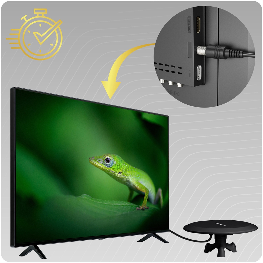 Vidaus lauko Ultra HD 4K TV antena Berdsen BD-955 juoda-Namai, laisvalaikis, turizmas, Namų apyvokos prekės-e-vaikas