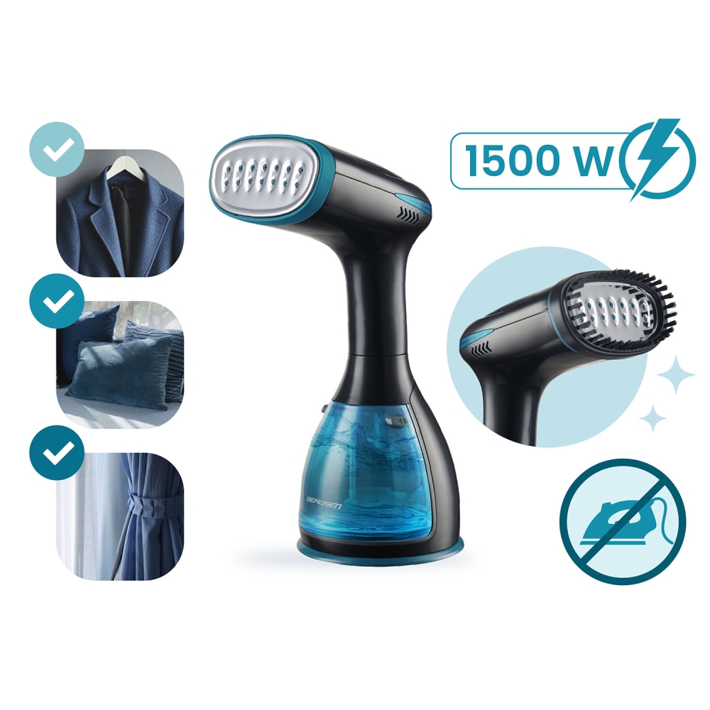 Drabužių garintuvas 1500 W Berdsen BD-310-Namai, laisvalaikis, turizmas, Namų apyvokos prekės-e-vaikas