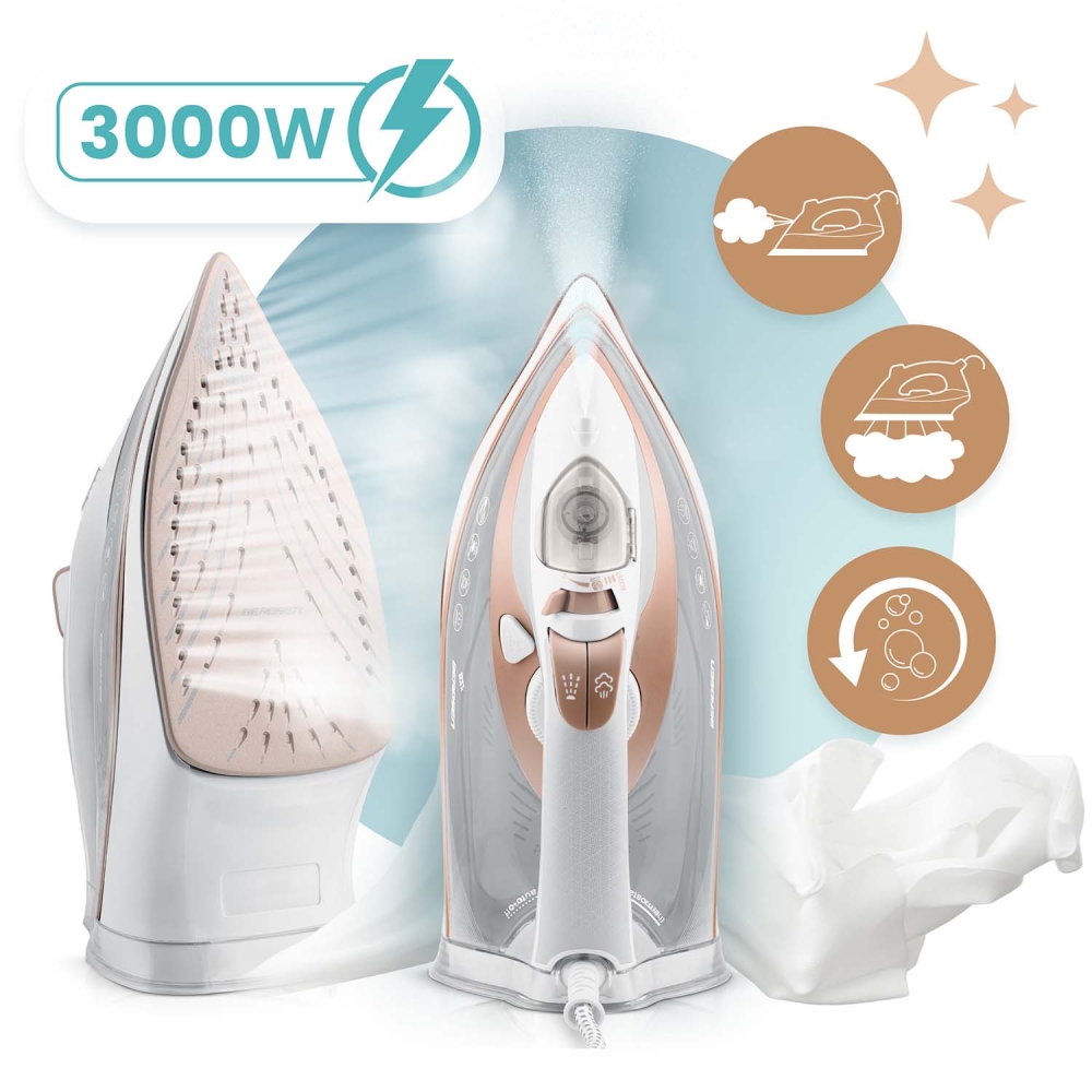 Garinis lygintuvas 3000W Berdsen BD-332 su keramine danga, veikiantis vertikaliai-Namai, laisvalaikis, turizmas, Namų apyvokos p
