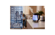 Stiklinis elektrinis virdulys su reguliuojama temperatūra 1,8 l 2200 W Berdsen BD-715-Namai, laisvalaikis, turizmas, Virtuvei-e-