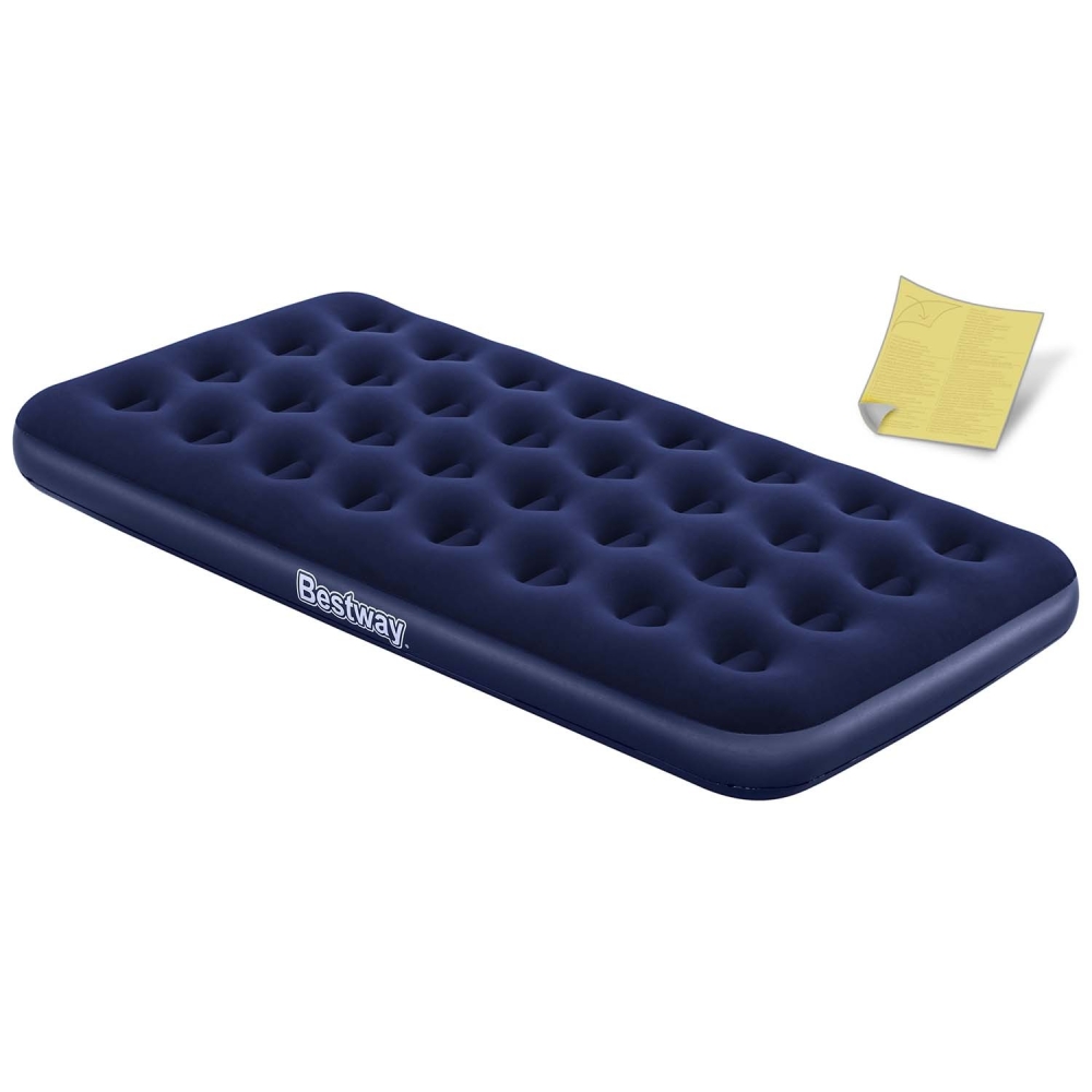 Pripučiamas čiužinys 188x99x22 cm vienam asmeniui Bestway 67001-Namai, laisvalaikis, turizmas, Pripučiami čiužiniai ir baldai-e-