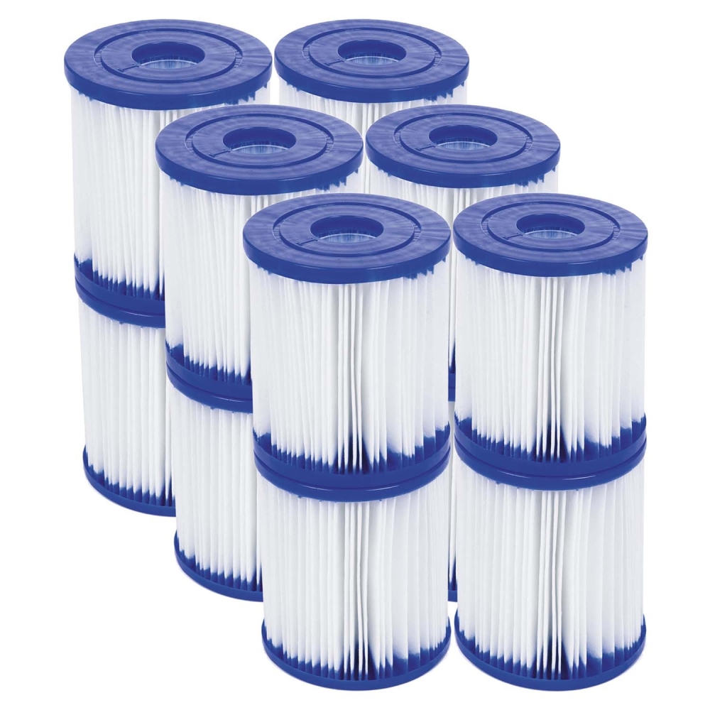 Filtras I tipo filtravimo siurbliui - 12 filtrų rinkinys SZT Bestway 58093-Baseinai, Baseinų priedai-e-vaikas