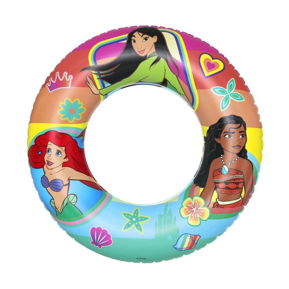 Pripučiamas plaukimo ratas Bestway Disney Princess 56 cm 91043-Žaislai, Lauko žaislai, Pripučiami ratai, žaislai, čiužiniai-e-va