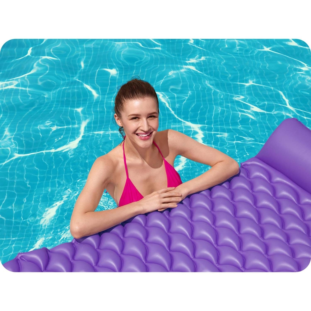 Paplūdimio čiužinys Float n Roll 213 x 86 cm Bestway 44020 violetinė-Žaislai, Lauko žaislai, Pripučiami ratai, žaislai, čiužinia