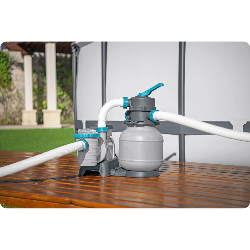 Smėlio siurblys 6056 l/h Bestway 58497 + 25 kg smėlio-Baseinai, Baseinų priedai-e-vaikas