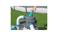 Smėlio siurblys 6056 l/h Bestway 58497 + 25 kg smėlio-Baseinai, Baseinų priedai-e-vaikas