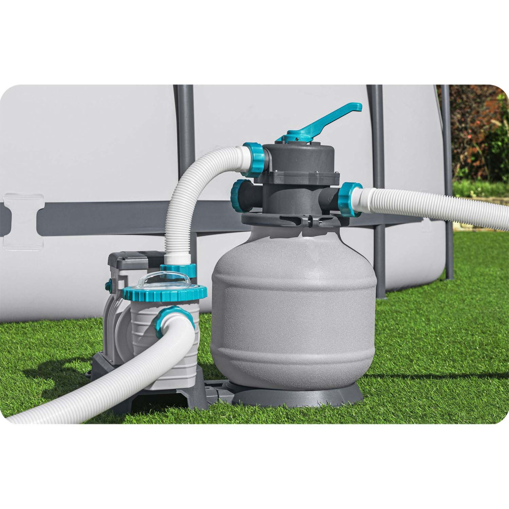 Smėlio siurblys 8327 l/h Bestway 58499 + 25 kg smėlio-Baseinai, Baseinų priedai-e-vaikas