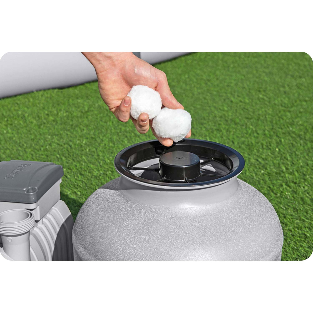 Smėlio siurblys 8327 l/h Bestway 58499 + 25 kg smėlio-Baseinai, Baseinų priedai-e-vaikas