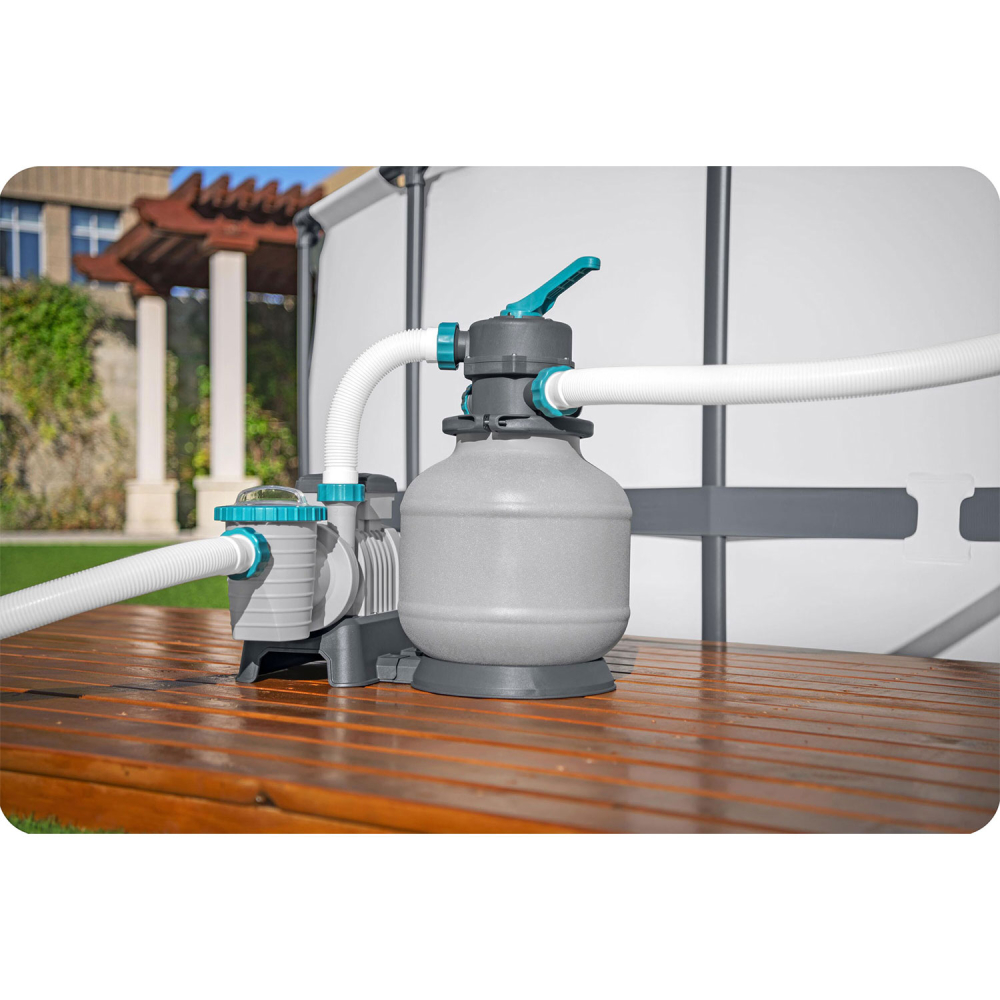 Smėlio siurblys 8327 l/h Bestway 58499 + 25 kg smėlio-Baseinai, Baseinų priedai-e-vaikas