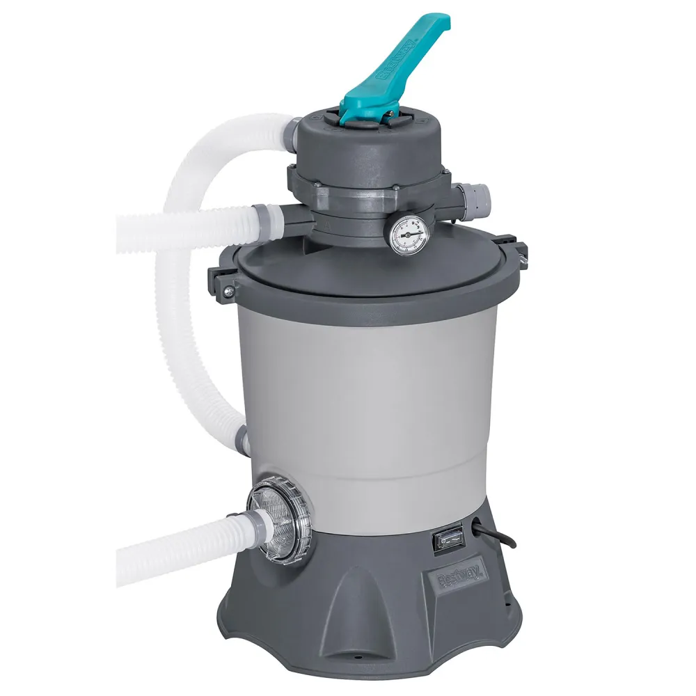 Smėlio siurblys 3596 l/h + 25 kg smėlio Bestway-Baseinai, Baseinų priedai-e-vaikas