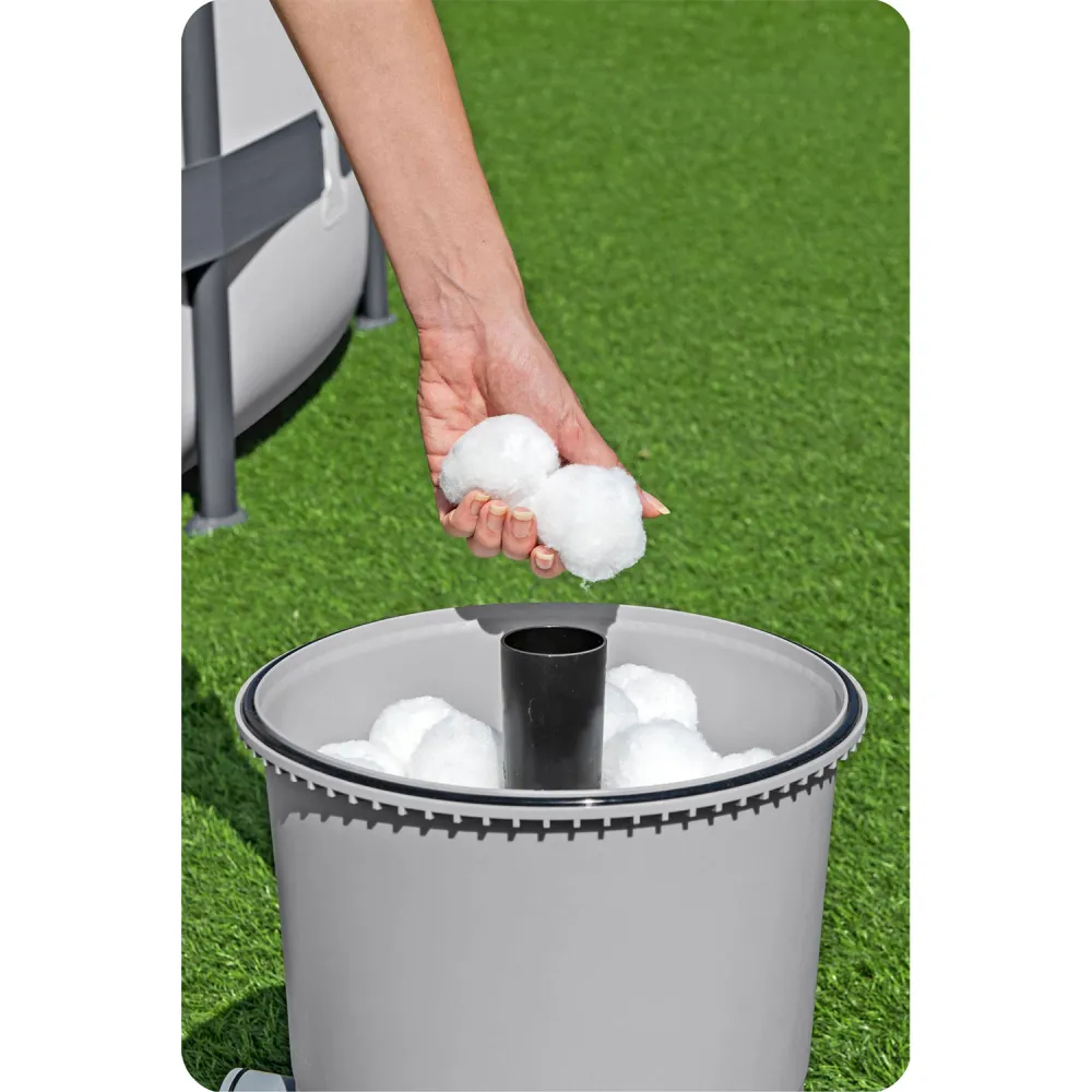 Pompa piaskowa 3596 l/h + Piasek 25kg Bestway