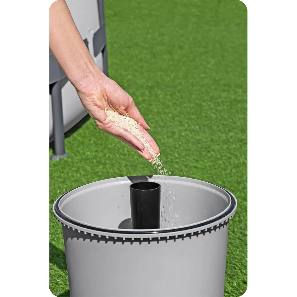 Smėlio siurblys 3596 l/h + 25 kg smėlio Bestway-Baseinai, Baseinų priedai-e-vaikas