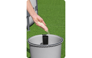 Smėlio siurblys 3596 l/h + 25 kg smėlio Bestway-Baseinai, Baseinų priedai-e-vaikas