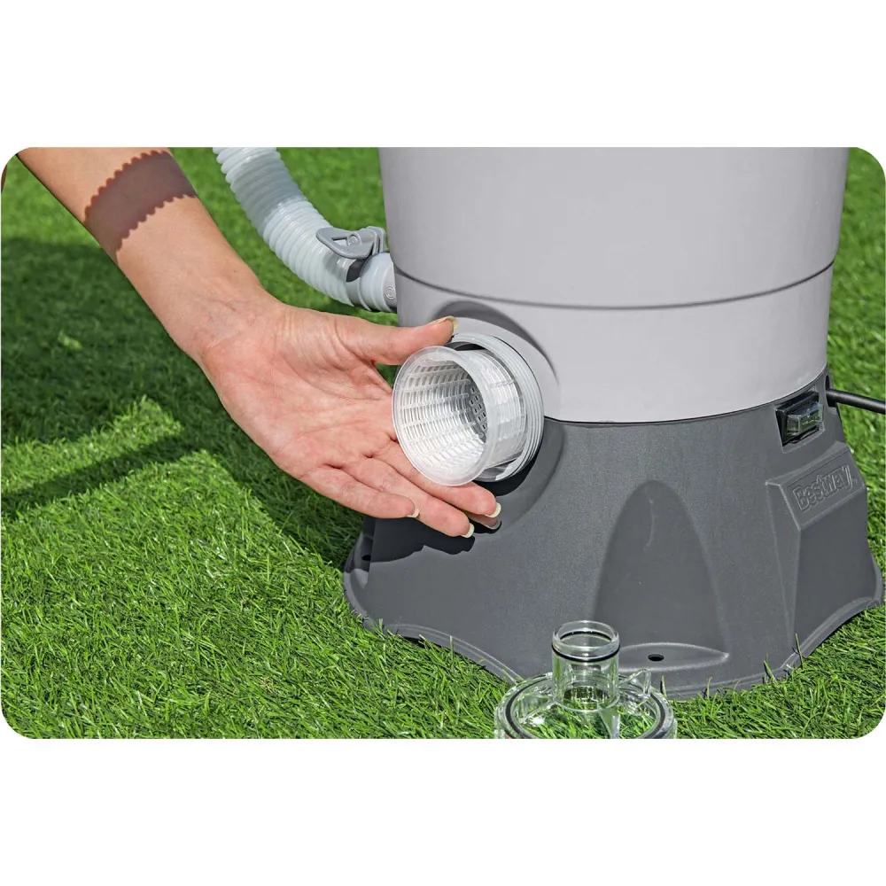 Smėlio siurblys 3596 l/h + 25 kg smėlio Bestway-Baseinai, Baseinų priedai-e-vaikas