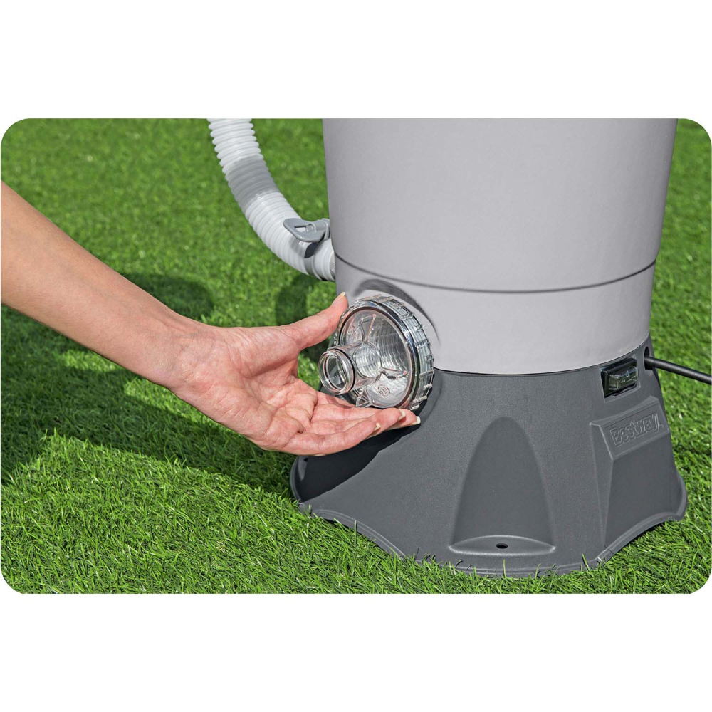 Smėlio siurblys 3596 l/h + 25 kg smėlio Bestway-Baseinai, Baseinų priedai-e-vaikas
