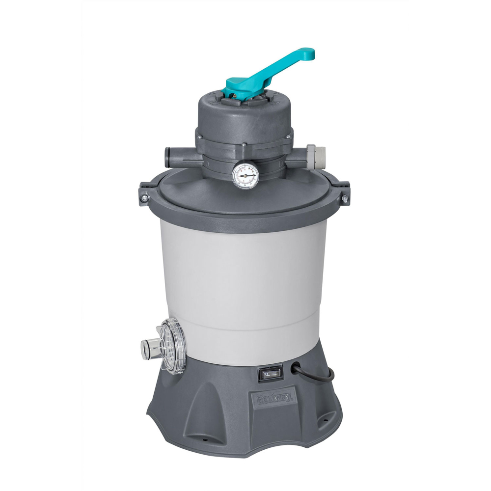 Smėlio siurblys 3596 l/h + 25 kg smėlio Bestway-Baseinai, Baseinų priedai-e-vaikas