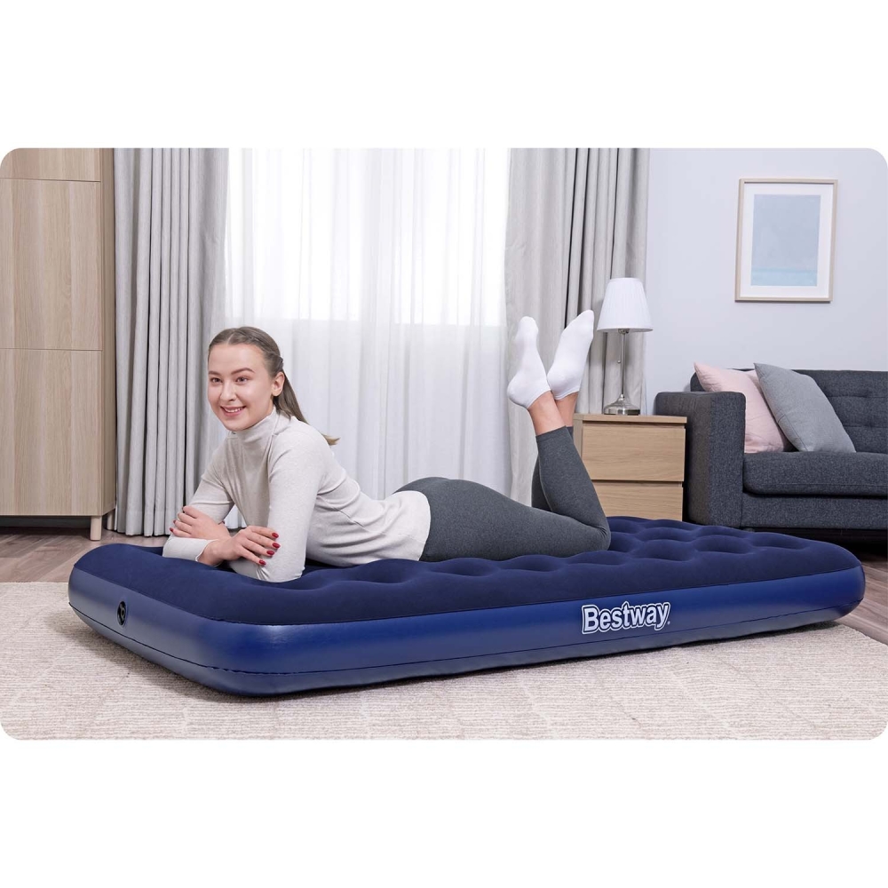 Pripučiamas čiužinys 188x99x22 cm Bestway 67001 su pompa-Namai, laisvalaikis, turizmas, Pripučiami čiužiniai ir baldai-e-vaikas